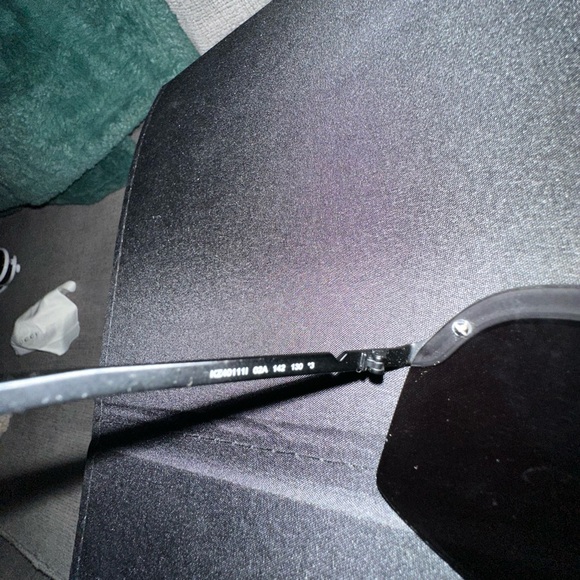 KENZO Mask Shield Sunglasses In Matte Black Smoke - Picture 6 of 6